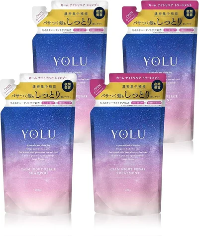 YOLU シャンプー トリートメント 詰め替え 4点セット