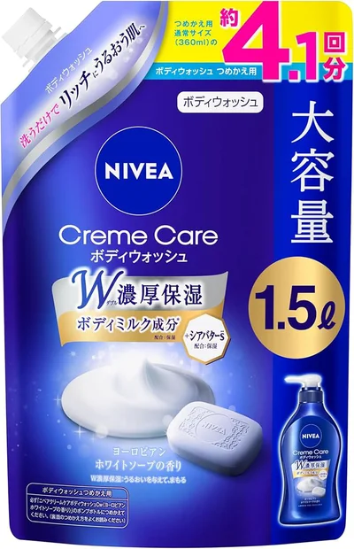 ニベア クリームケア ボディウォッシュ 詰替