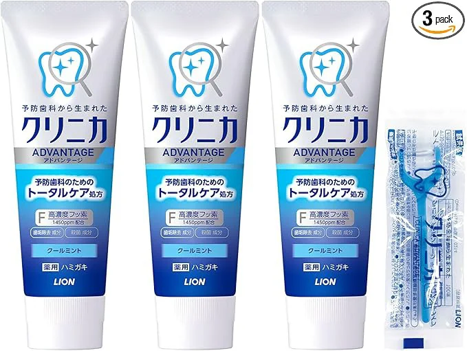 クリニカ アドバンテージ ハミガキ 3個+フロス付き [医薬部外品]