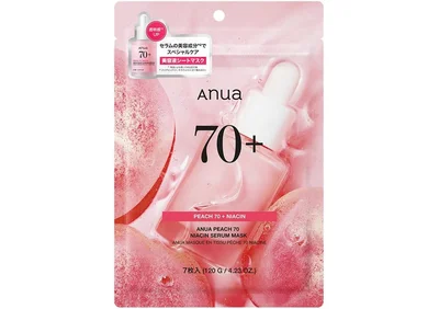 ANUA 桃70ナイアシンマスクパック (7枚入り)