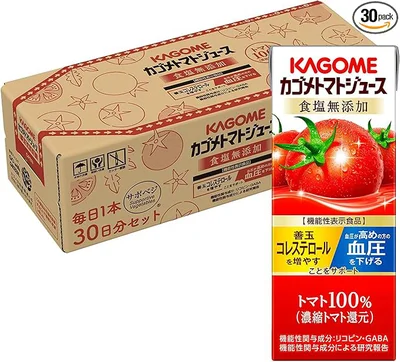 カゴメ トマトジュース 食塩無添加 200ml×30本