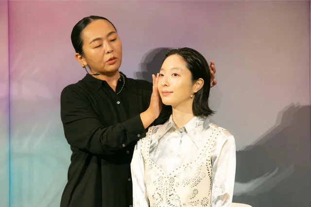 人気ヘア＆メイクアップアーティストの岡田知子さんに教わる！ 崩れないメイクのコツ