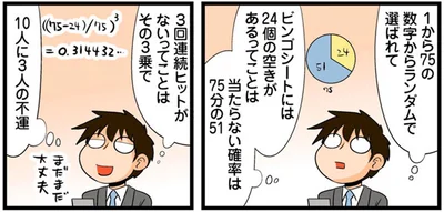 当たらない確率は