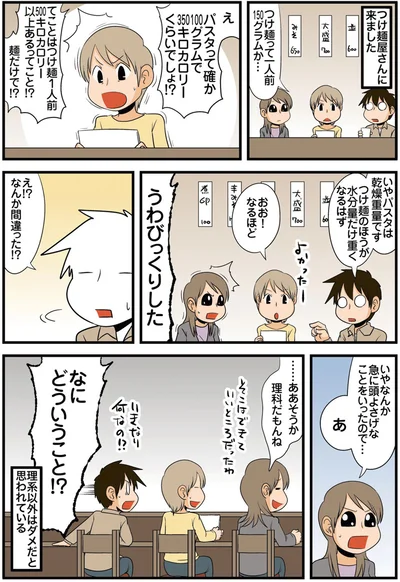 …ああそうか　理科だもんね