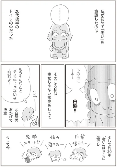 初めて「老い」を意識したのは