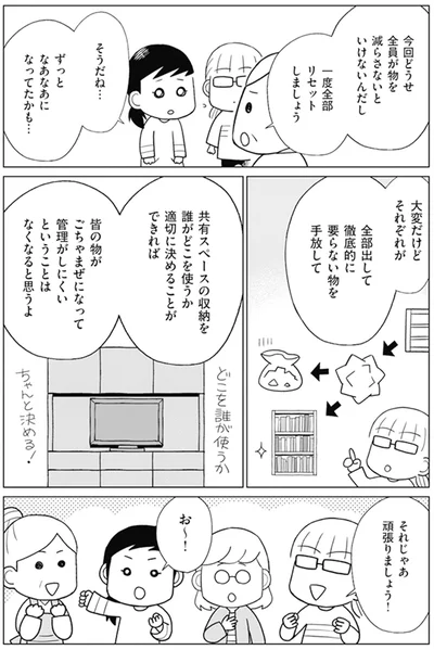 『「ちゃんとしなきゃ！」をやめたら二度と散らからない部屋になりました-家族の悩みも解決編』より