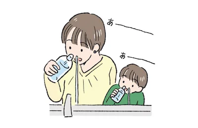 帰宅したらうがい＆鼻うがいを
