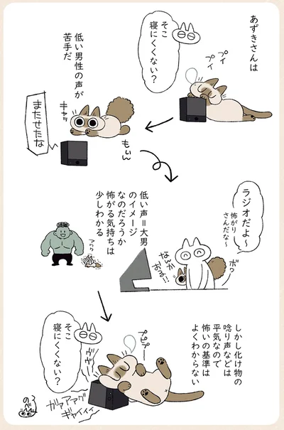 怖いの基準はよくわからない