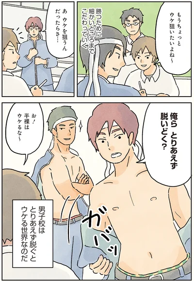 『男子校の生態』より