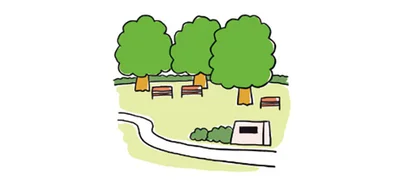 開運スポット▷手入れされた公園