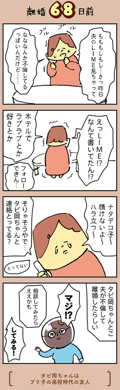 『マンガでわかる 離婚まで100日のプリン 決別or再構築、どうしよう？』より