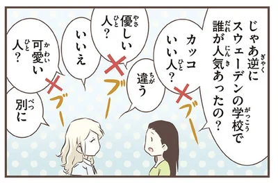 優しい人でも可愛い人でもない？90年代スウェーデンの学校で人気者だったのは