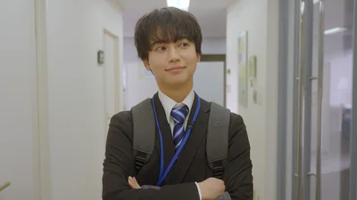 大好きな姉のいる会社の面接を受ける十越しさんの弟・克夫