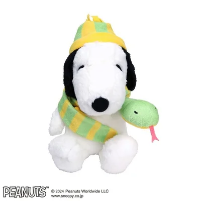 「ヘビマフラースヌーピー ぬいぐるみ」(5940円)