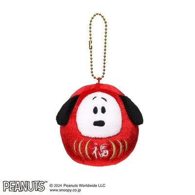 「だるまスヌーピー キーチェーンマスコット」(1650円)