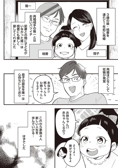 『産後10日でホームレス　浮気夫に家も息子も奪われました』より