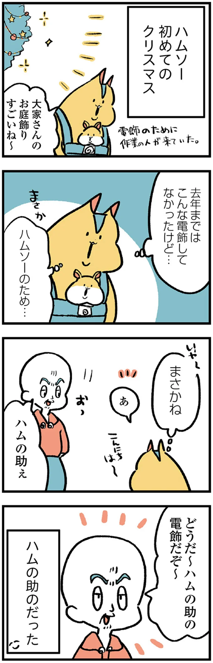 ハムの助の電飾だぞ～