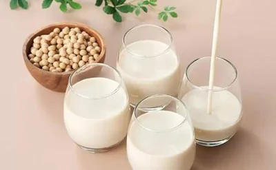 「ソイリッチ」1回の調理でできる豆乳の量は約4杯分なので、家族みんなで毎朝続けられますね