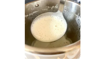 前田編集長が作った豆乳