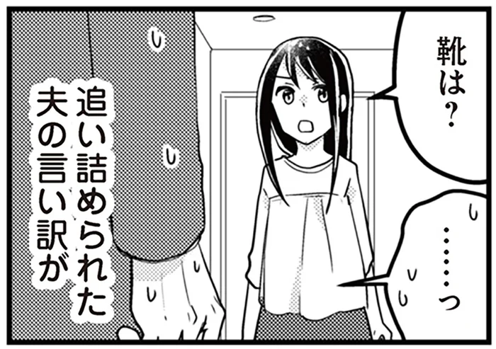 ストーカーに盗まれた⁉靴の行方を問い詰められた夫の言い訳が予想の斜め上！／サレ妻になり今は浮気探偵やってます14（6）