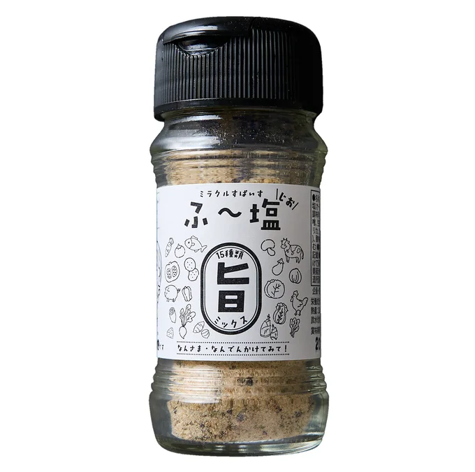 KIYORAきくち ミラクルすぱいす ふ~塩 旨ミックス 65g(瓶)