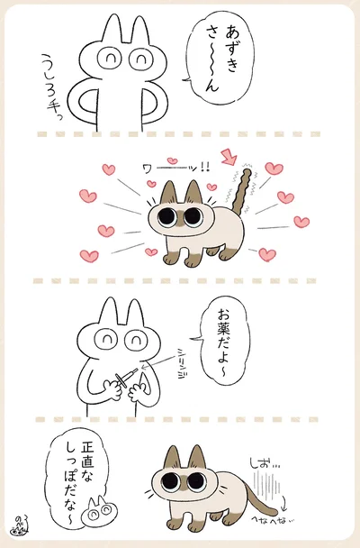 正直なしっぽ
