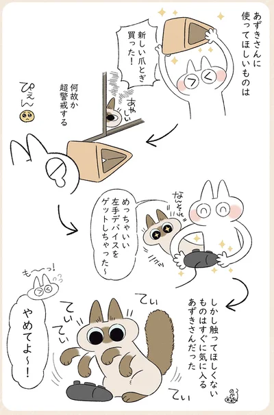 やめてよ～！