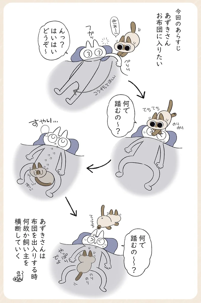 飼い主を横断