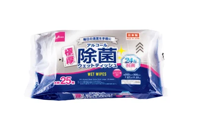 【DAISO】アルコール20%除菌大判ウェット極厚
