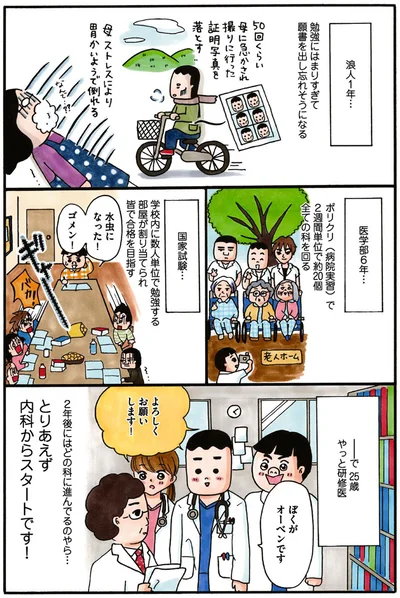 とりあえず内科からスタートです！