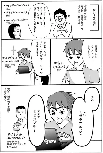 『あたふた研修医やってます。24時間お医者さん修行中コミックエッセイ』より