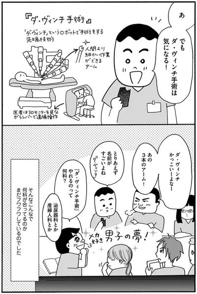 ダ・ヴィンチ手術は気になる！