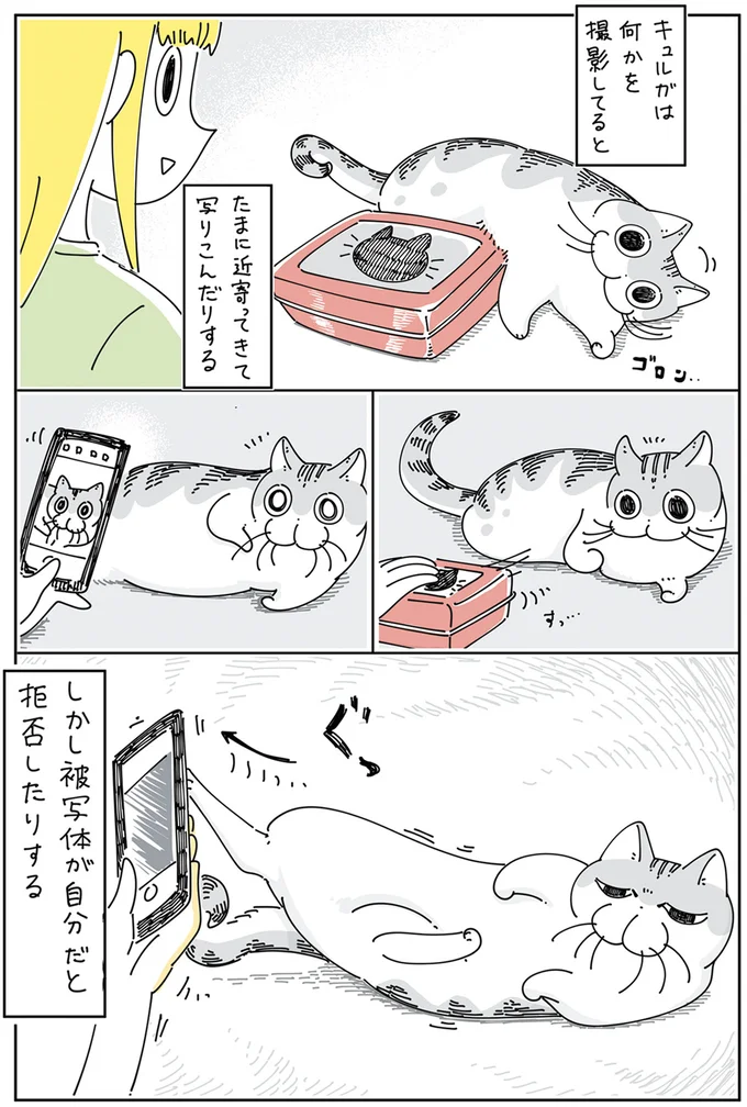 被写体になると拒否する