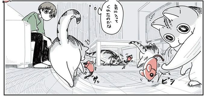 気に入ってくれたのかな