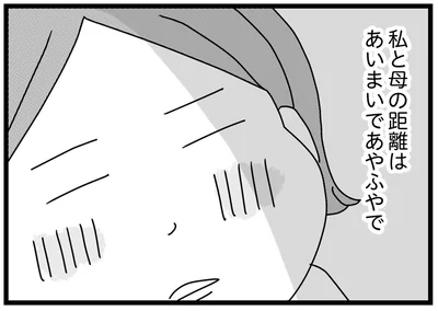 私と母の距離はあいまいであやふやで