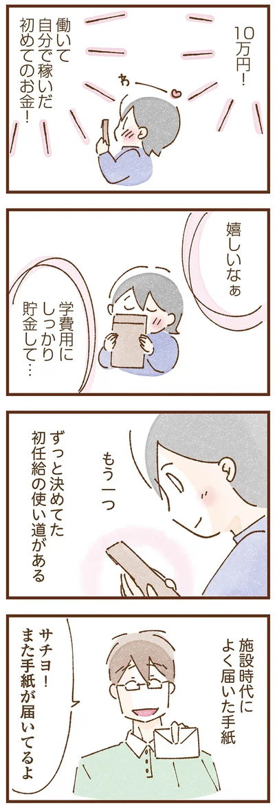 ずっと決めていた初任給の使い道
