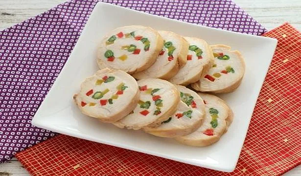 華やかロールチキン
