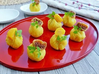 いちじく入り栗きんとん