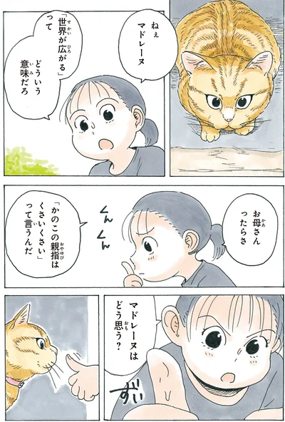 『かのこちゃんとマドレーヌ夫人』より