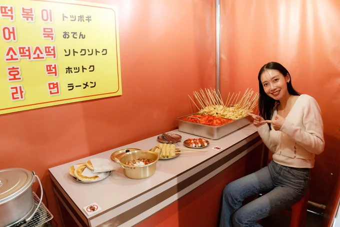 物語に登場する屋台も!