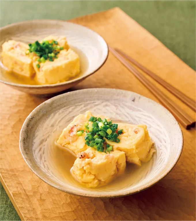 明石焼き風だしがけ卵