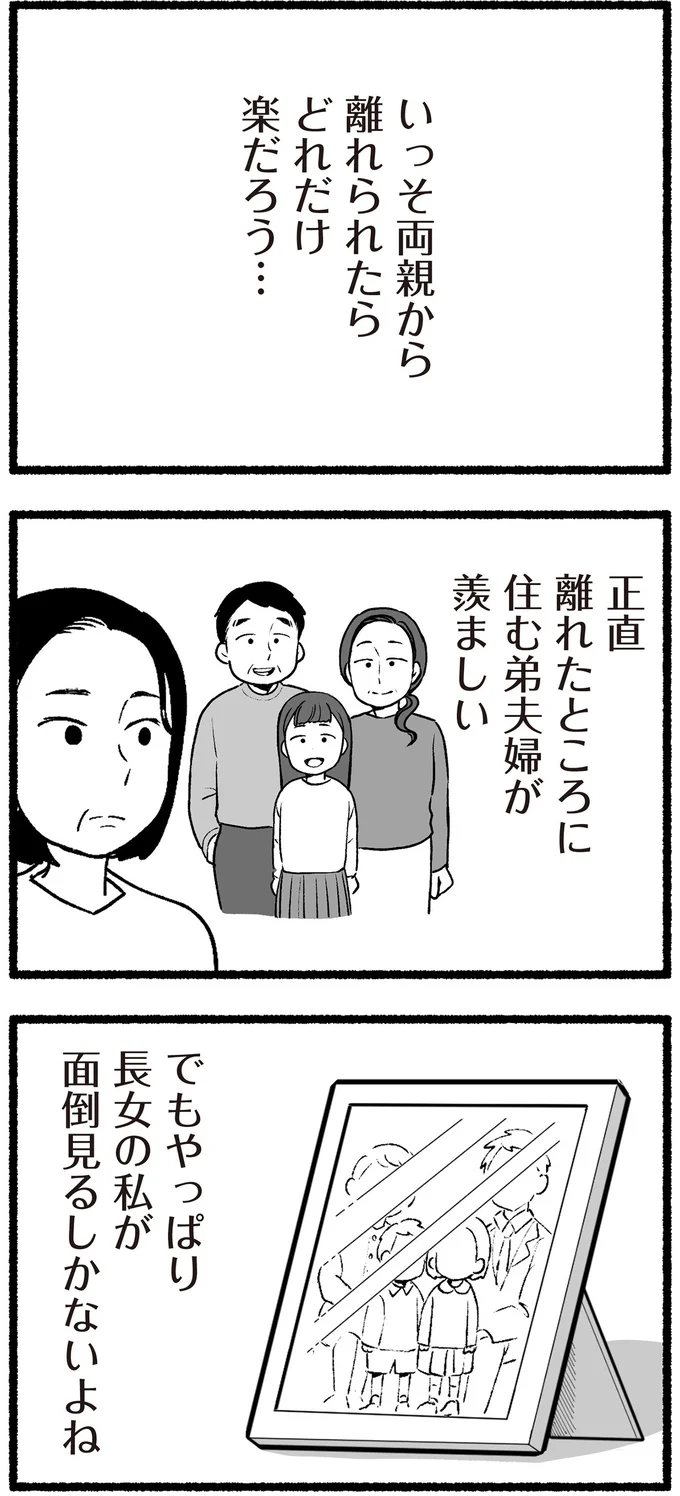 いっそ両親から離れられたら…