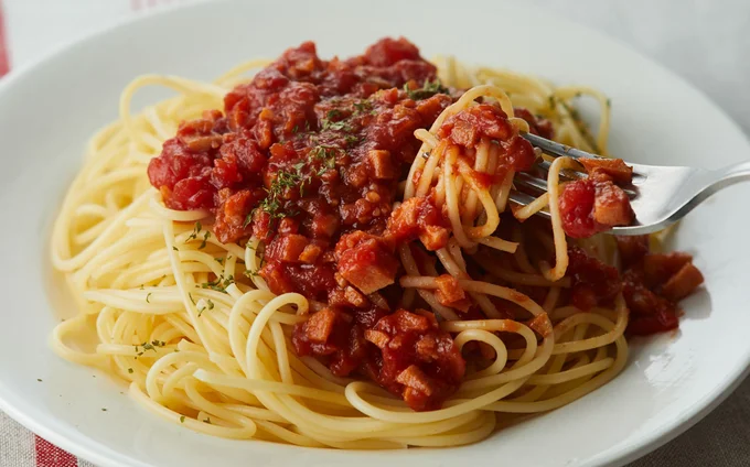 食感がお肉みたい!? たんぱく質たっぷり「高野豆腐でミートソース」