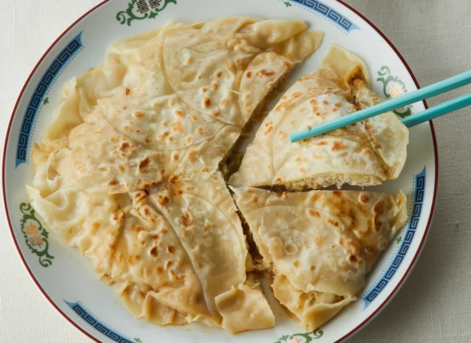包む手間なし! こんがり香ばしい「ワンパンヘルシー餃子風」