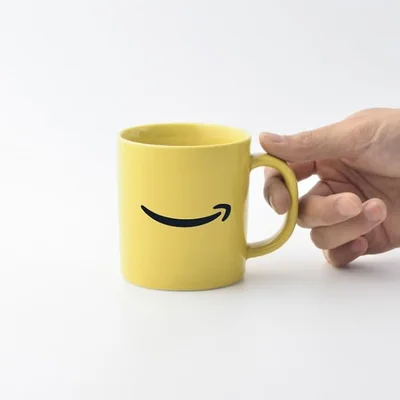 【Amazon.co.jp限定】西海陶器 Amazon スマイル 波佐見焼 マグカップ 330ml