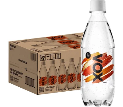 【山梨県富士吉田市】VOX(ヴォックス) 強炭酸水 コーラフレーバー 無糖 500ml ×24本