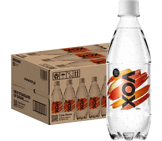 【山梨県富士吉田市】VOX(ヴォックス) 強炭酸水 コーラフレーバー 無糖 500ml ×24本