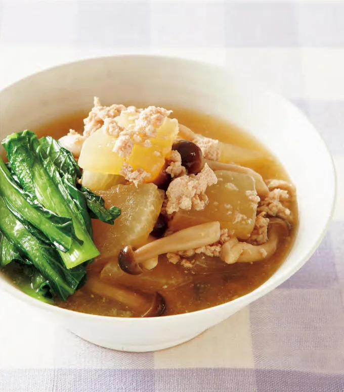 大根のそぼろ煮