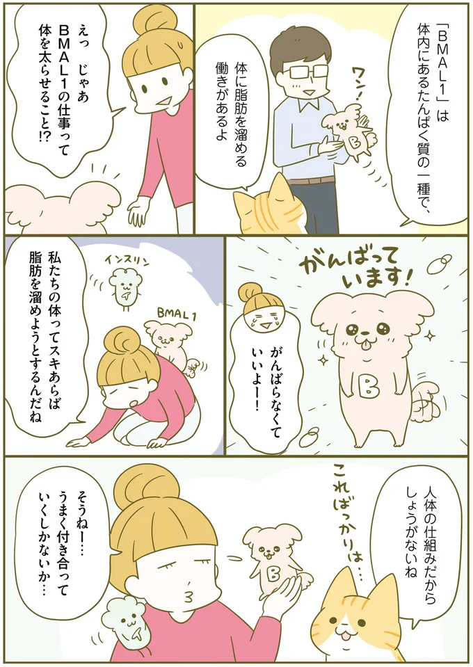 BMAL1とうまく付き合っていくしかない
