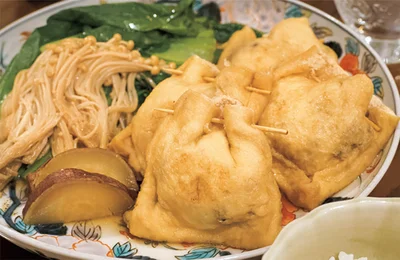 【ほどほど丁寧ごはん】うまみがギュッ！ 野菜やきのこと一緒に煮ておいしい「お揚げさんのジューシー肉詰め」